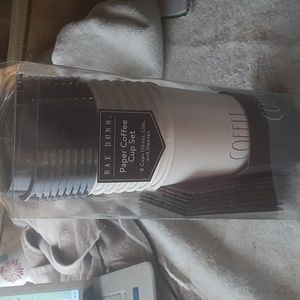 COPY - Rae Dunn Paper Coffee Cup Set